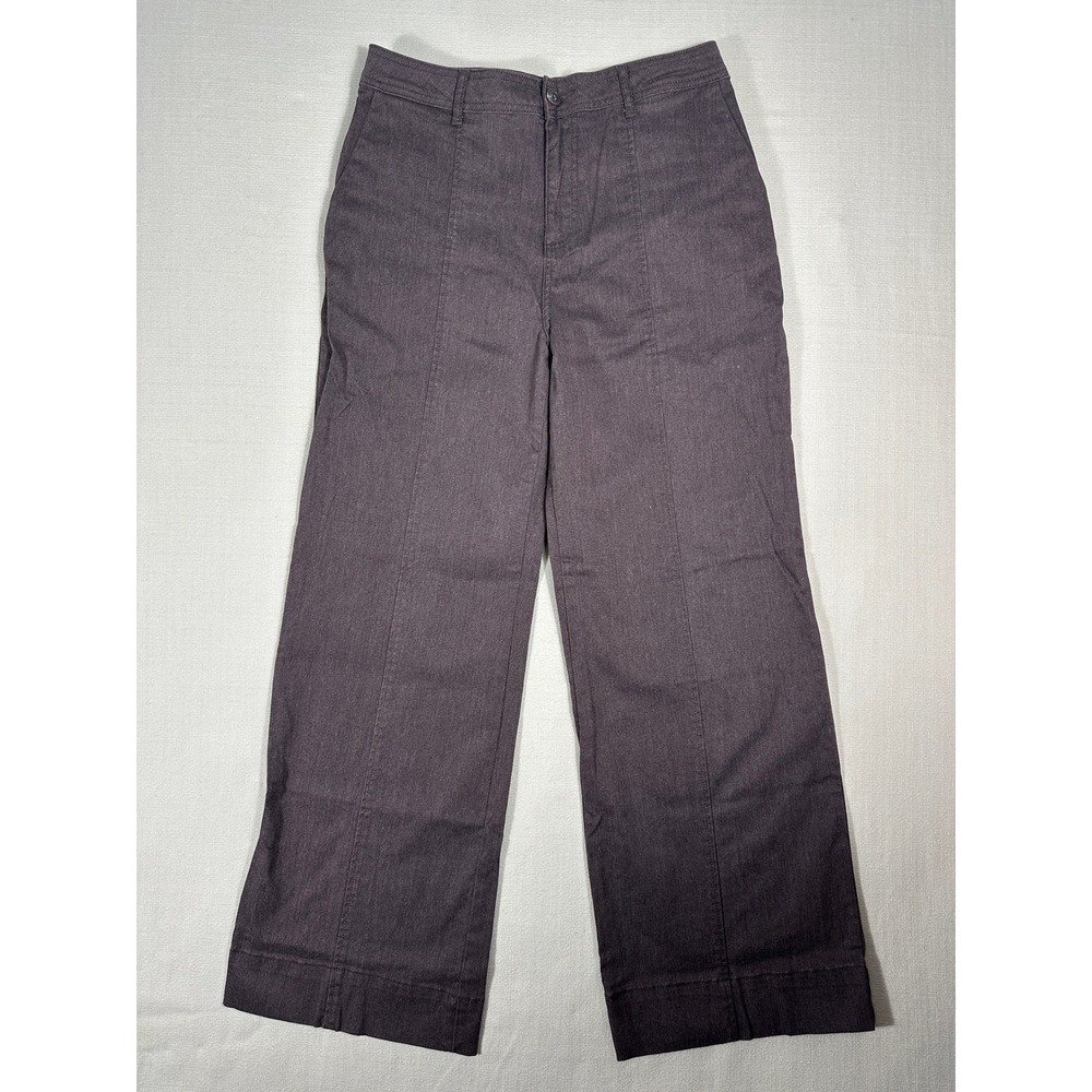 Bagatelle Collection‎ Wide Leg Pants Womens 10 Purple Excellent High Rise Seam